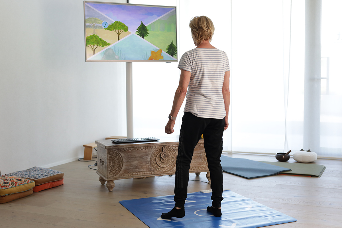 Exercising on the SensoFlex