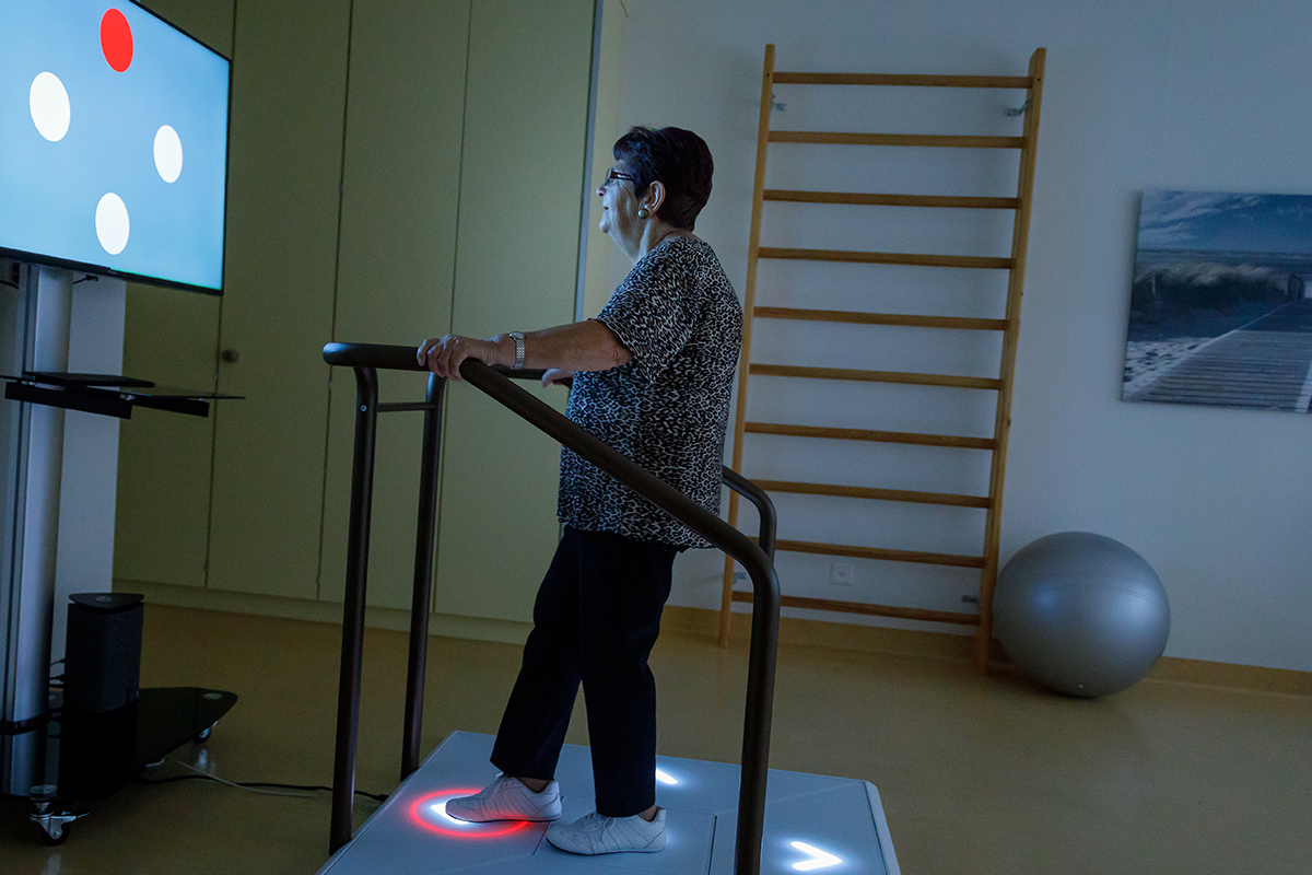 Senso in use in a nursing home