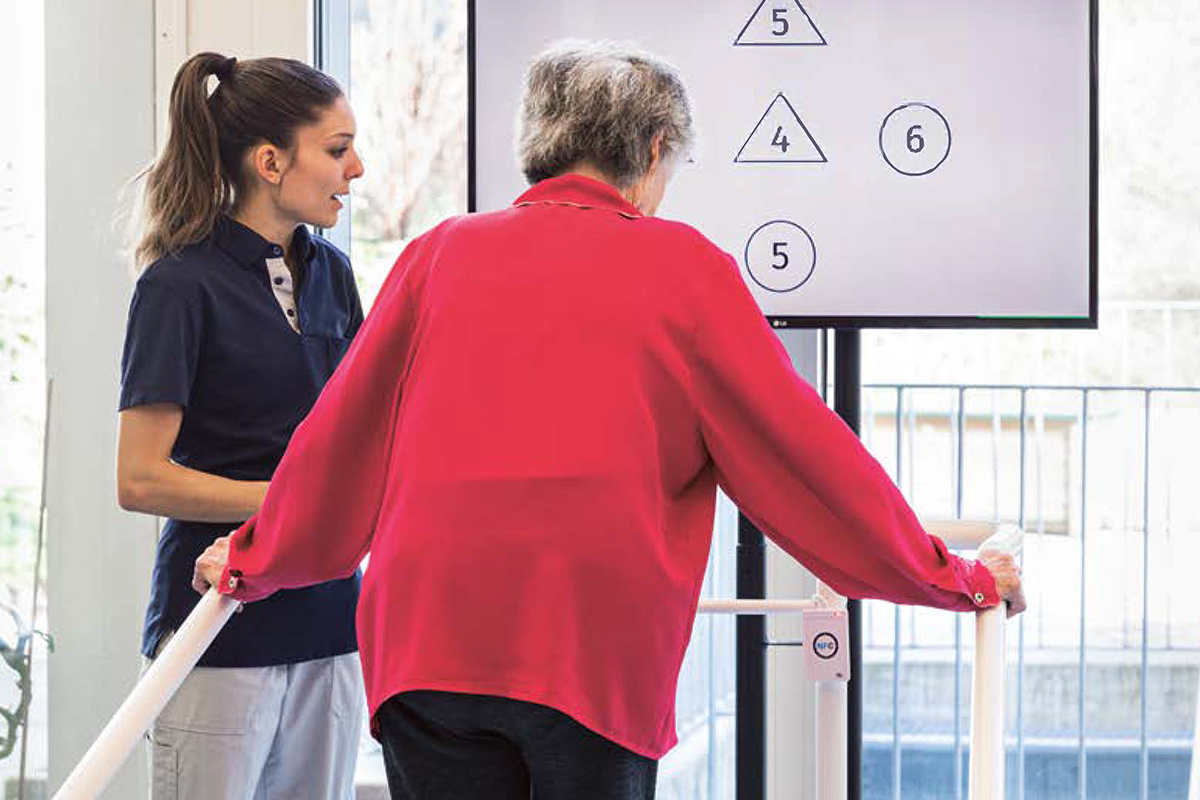 Senso in use in a clinic
